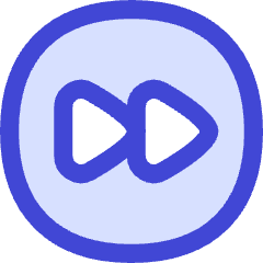 Button Fast Forward Circle 1 Icon from Flex Duo Set