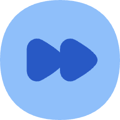 Button Fast Forward Circle 1 Icon from Flex Flat Set