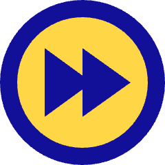 Button Fast Forward Circle 1 Icon from Sharp Pop Set