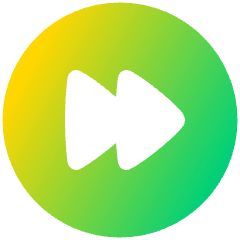 Button Fast Forward Circle 1 Icon from Plump Gradient Set