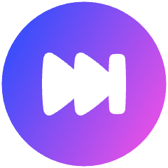 Button Fast Forward Circle 2 Icon from Plump Gradient Set