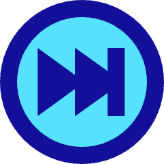 Button Fast Forward Circle 2 Icon from Sharp Pop Set