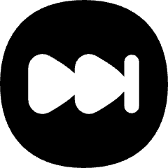 Button Fast Forward Circle 2 Icon from Flex Solid Set