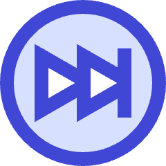 Button Fast Forward Circle 2 Icon from Sharp Duo Set