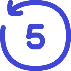 Button Go Backward 5 Icon from Flex Duo Set