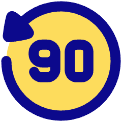 Button Go Backward 90 Icon from Plump Pop Set