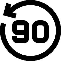 Button Go Backward 90 Icon from Sharp Line Set