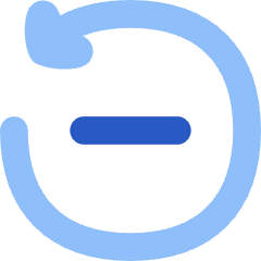 Button Go Backward Icon from Flex Flat Set