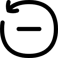 Button Go Backward Icon from Flex Line Set