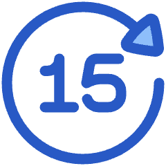 Button Go Forward 15 Icon from Plump Duo Set