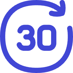 Button Go Forward 30 Icon from Flex Duo Set