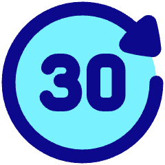 Button Go Forward 30 Icon from Plump Pop Set