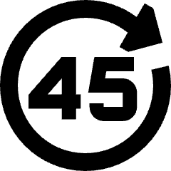 Button Go Forward 45 Icon from Sharp Remix Set