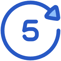 Button Go Forward 5 Icon from Plump Duo Set