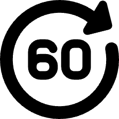 Button Go Forward 60 Icon from Core Solid Set
