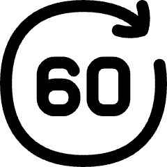 Button Go Forward 60 Icon from Flex Line Set