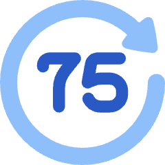 Button Go Forward 75 Icon from Plump Flat Set