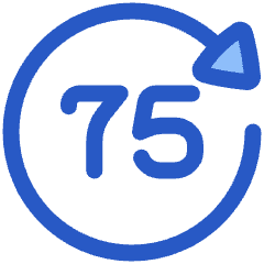 Button Go Forward 75 Icon from Plump Duo Set