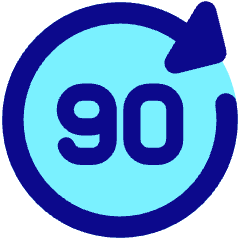 Button Go Forward 90 Icon from Core Pop Set