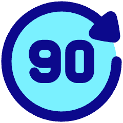 Button Go Forward 90 Icon from Plump Pop Set