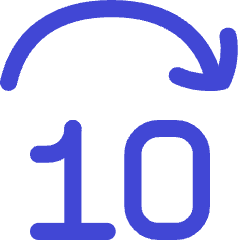 Button Jump Forward 10 Icon from Flex Duo Set