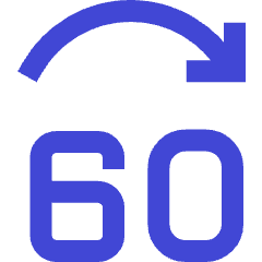 Button Jump Forward 60 Icon from Sharp Duo Set