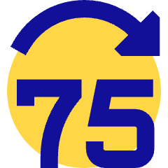 Button Jump Forward 75 Icon from Sharp Pop Set