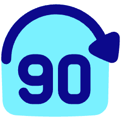 Button Jump Forward 90 Icon from Plump Pop Set