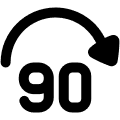 Button Jump Forward 90 Icon from Plump Remix Set