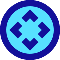 Button Move Circle Icon from Sharp Pop Set