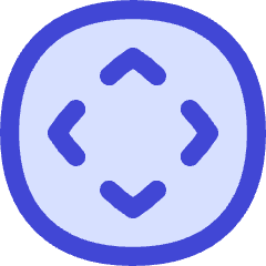 Button Move Circle Icon from Flex Duo Set
