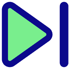 Button Next Icon from Core Pop Set