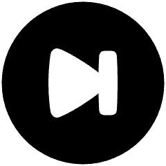 Button Next Circle Icon from Plump Solid Set