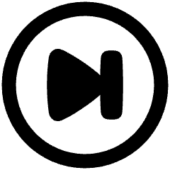 Button Next Circle Icon from Plump Remix Set