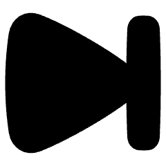 Button Next Icon from Plump Solid Set