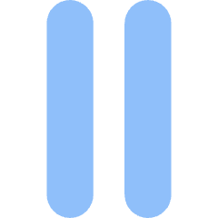 Button Pause 1 Icon from Flex Flat Set