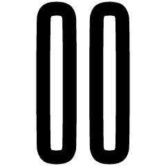 Button Pause 1 Icon from Plump Remix Set