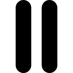 Button Pause 1 Icon from Flex Solid Set