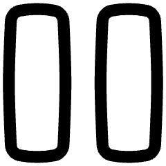 Button Pause 2 Icon from Flex Line Set