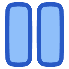 Button Pause 2 Icon from Plump Duo Set