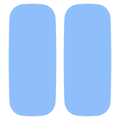 Button Pause 2 Icon from Plump Flat Set