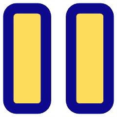 Button Pause 2 Icon from Core Pop Set