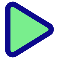 Button Play Icon from Core Pop Set