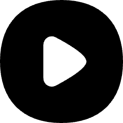 Button Play Circle Icon from Flex Solid Set