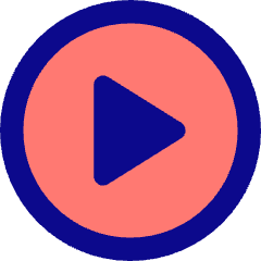 Button Play Circle Icon from Core Pop Set