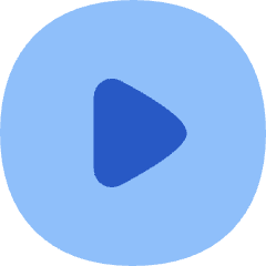Button Play Circle Icon from Flex Flat Set