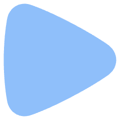 Button Play Icon from Plump Flat Set