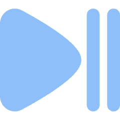 Button Play Pause Icon from Flex Flat Set