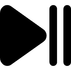 Button Play Pause Icon from Core Solid Set