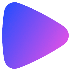 Button Play Icon from Plump Gradient Set